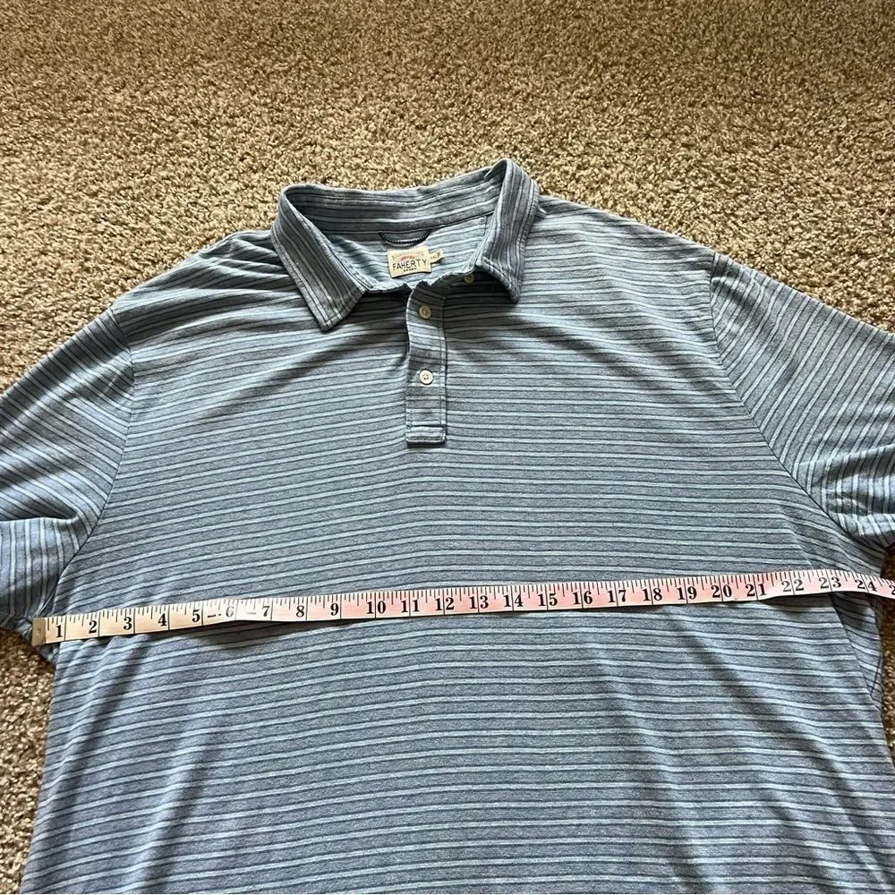 Faherty Sunwashed T-Shirt Polo Men’s XXL